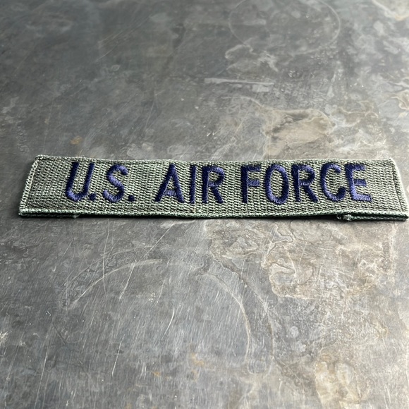 U.S. AIR FORCE embroidered tape patch - vintage - Picture 7 of 10